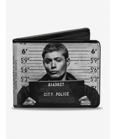 Exclusive Supernatural Dean Sam Mug Shot Bi-Fold Wallet $8.51 Wallets