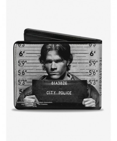 Exclusive Supernatural Dean Sam Mug Shot Bi-Fold Wallet $8.51 Wallets