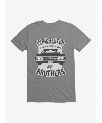 Exclusive Supernatural Winchester Brothers Baby Logo T-Shirt $8.03 T-Shirts