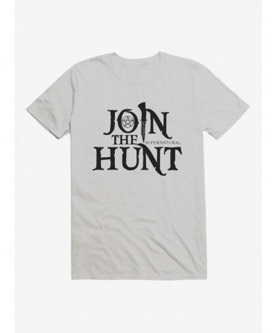 Fashion Supernatural Join The Hunt Logo T-Shirt $8.99 Others