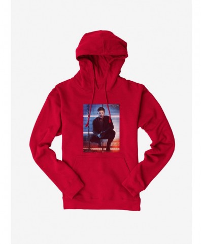 Clearance Supernatural Dean Winchester Squat Hoodie $17.96 Hoodies