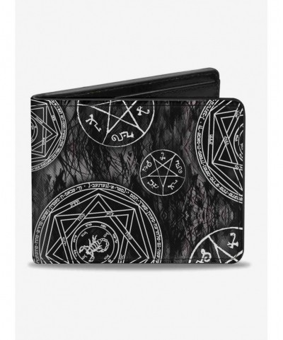 Limited Time Special Supernatural Devils Trap Pentagrams Bi-Fold Wallet $10.24 Wallets