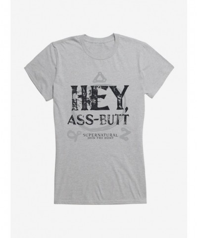 Special Supernatural Hey Ass-Butt Girls T-Shirt $9.76 T-Shirts