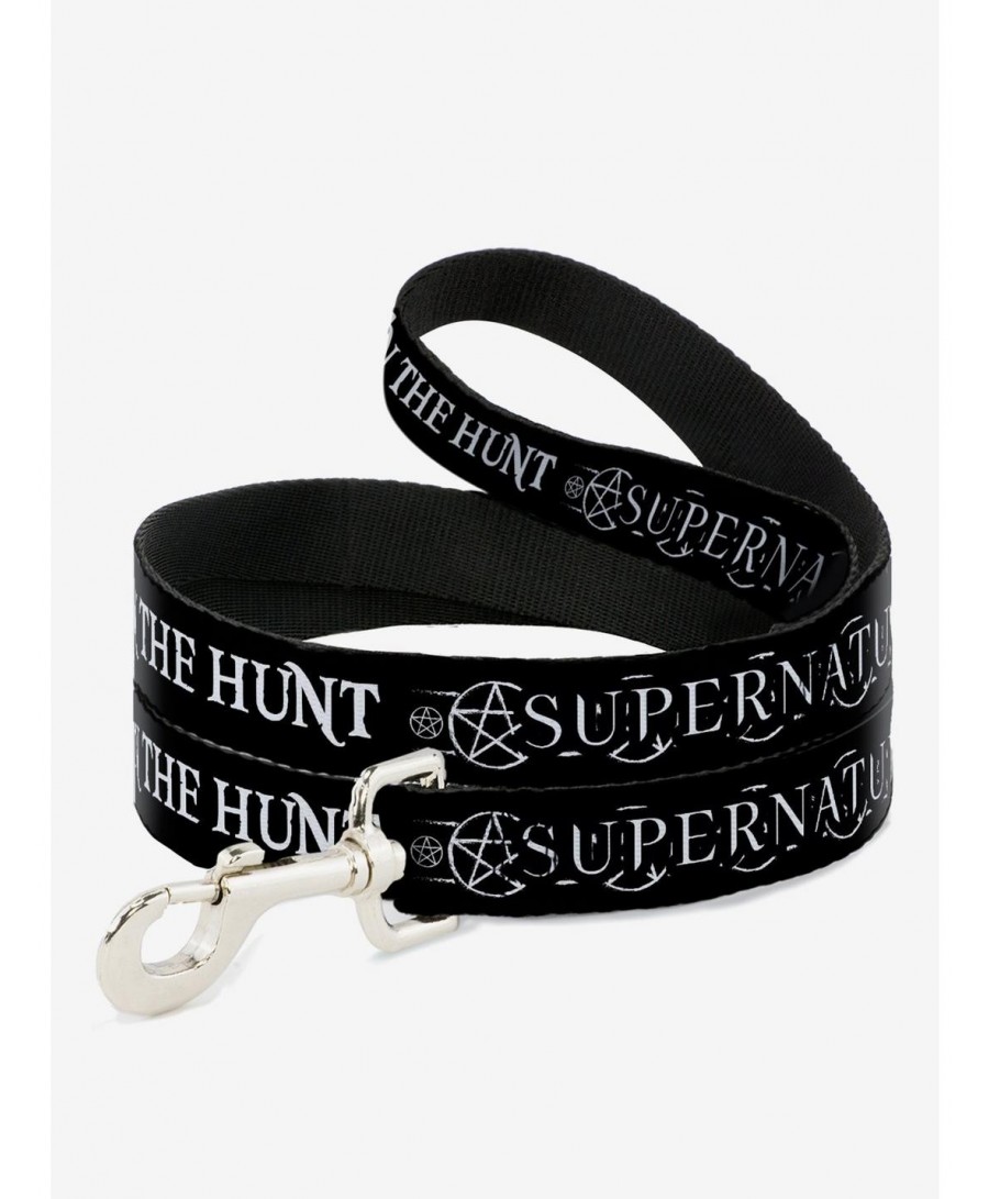 Pre-sale Supernatural Join The Hunt Logo Pentagram Dog Leash $10.99 Others