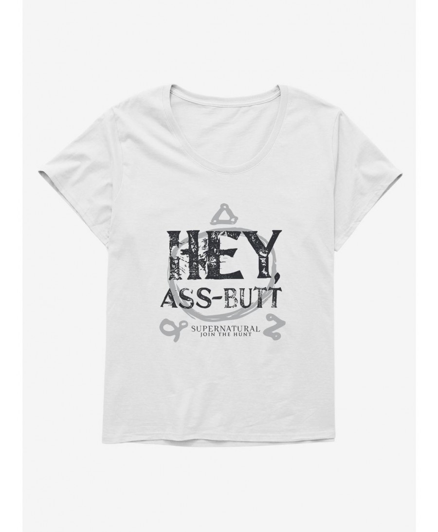 Absolute Discount Supernatural Hey, Ass-Butt Girls T-Shirt Plus Size $9.02 T-Shirts