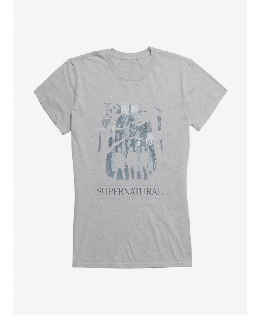 High Quality Supernatural Forest Join The Hunt Girls T-Shirt $9.16 T-Shirts