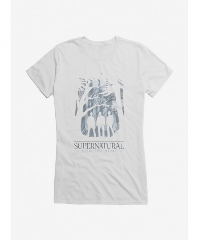 High Quality Supernatural Forest Join The Hunt Girls T-Shirt $9.16 T-Shirts