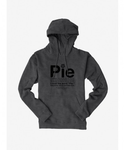 Discount Sale Supernatural Pie Hoodie $17.24 Hoodies