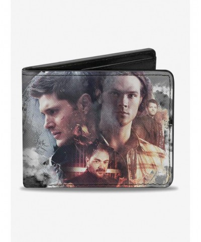 Huge Discount Supernatural Character Poses Join the Hunt Bi-fold Wallet $9.07 Wallets