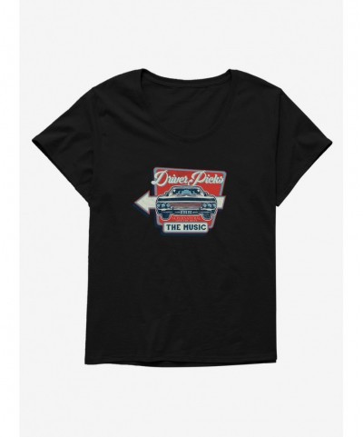 Trendy Supernatural Vintage Baby Impala Driving Rule Girls T-Shirt Plus Size $11.10 T-Shirts