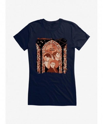 Low Price Supernatural Join The Hunt Stained Glass Girls T-Shirt $8.57 T-Shirts