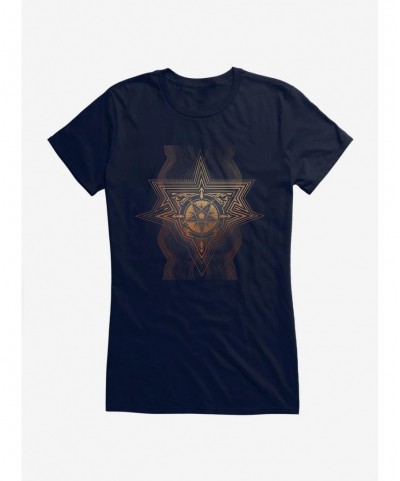 Flash Sale Supernatural Pentagram Girls T-Shirt $6.57 T-Shirts