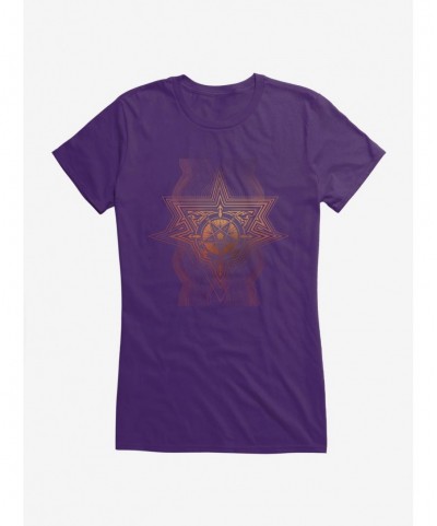 Flash Sale Supernatural Pentagram Girls T-Shirt $6.57 T-Shirts