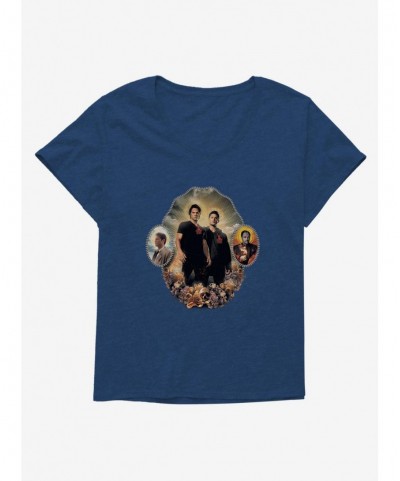 Exclusive Price Supernatural Characters With Halos Girls T-Shirt Plus Size $10.87 T-Shirts