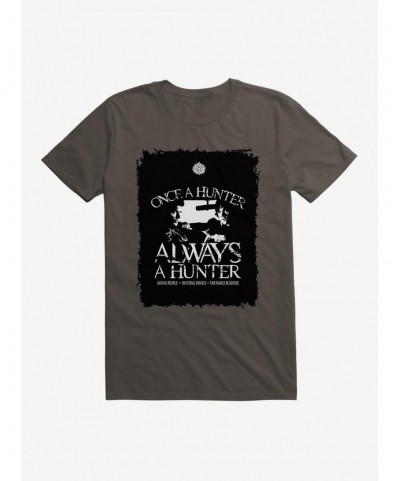 Flash Sale Supernatural Always A Hunter T-Shirt $8.80 T-Shirts