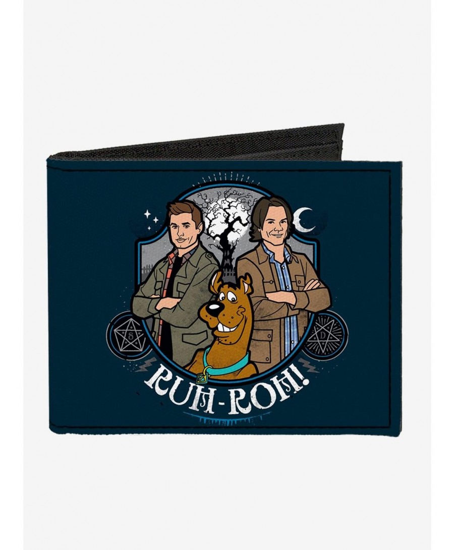 Big Sale Supernatural Scoobynatural Group Bifold Wallet $9.20 Wallets