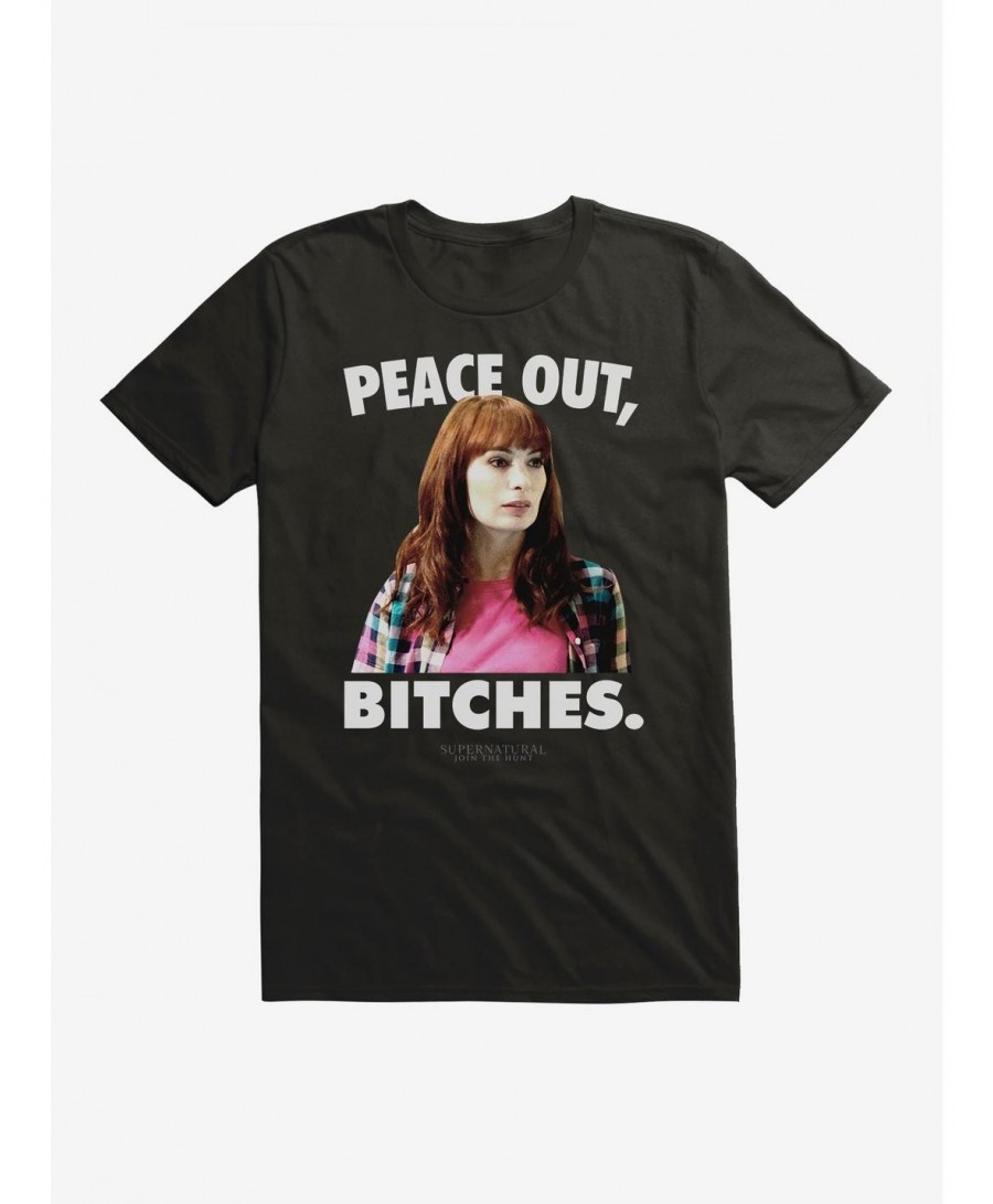 High Quality Supernatural Peace Out Charlie T-Shirt $9.18 T-Shirts