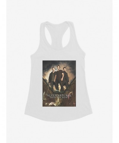 Discount Sale Supernatural Join The Hunt Girls Tank $7.57 Tanks