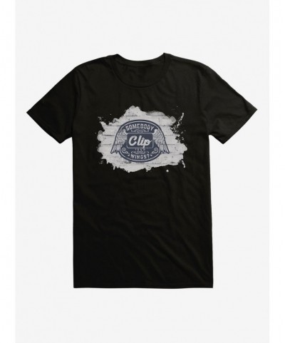 Low Price Supernatural Clip Your Wings T-Shirt $9.18 T-Shirts