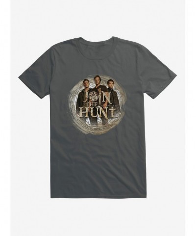 Seasonal Sale Supernatural Join The Hunt Group T-Shirt $8.41 T-Shirts