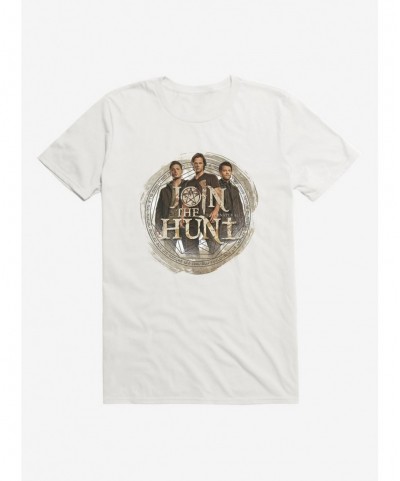 Seasonal Sale Supernatural Join The Hunt Group T-Shirt $8.41 T-Shirts