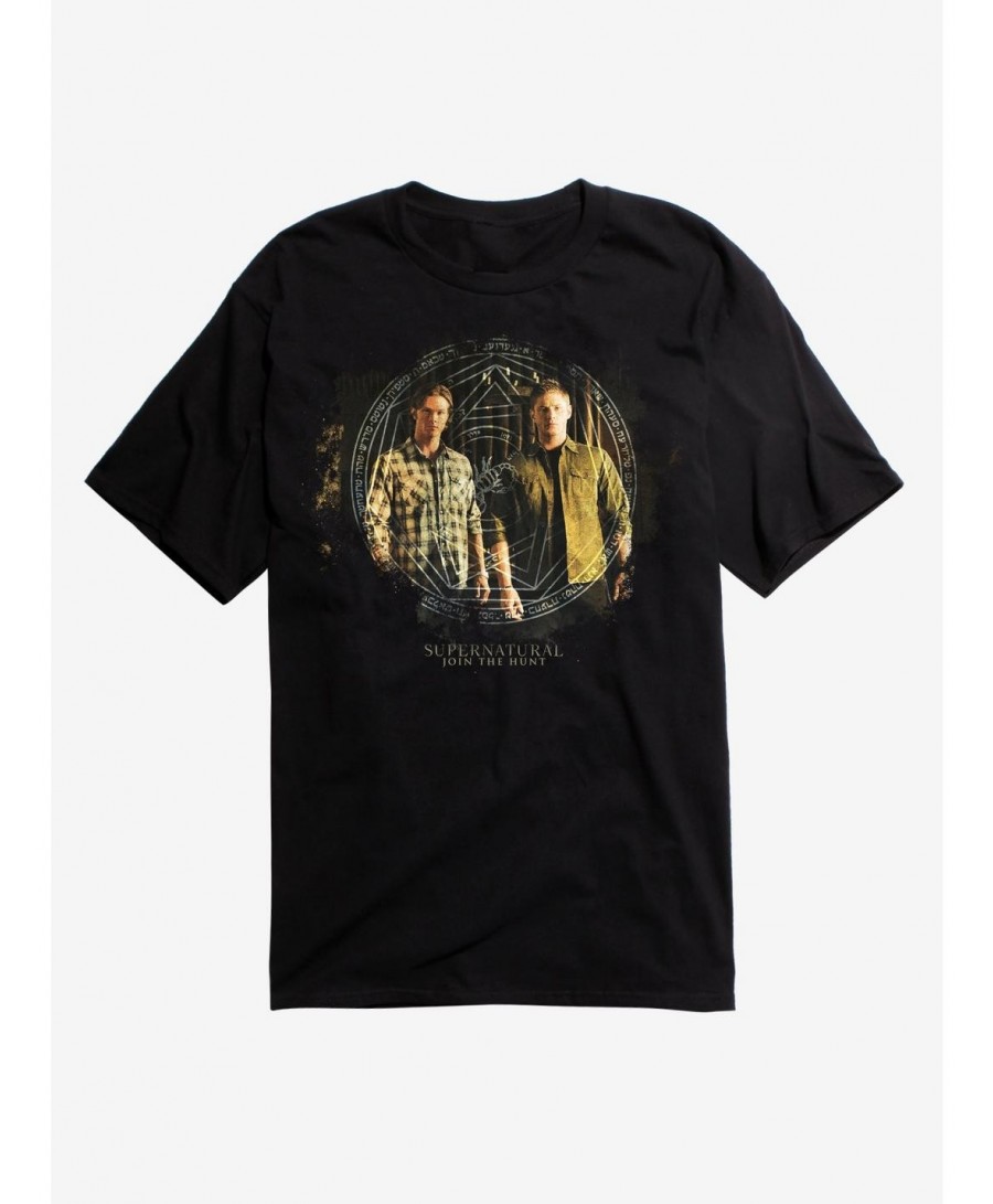 Trendy Supernatural Join The Hunt Brothers T-Shirt $7.46 T-Shirts