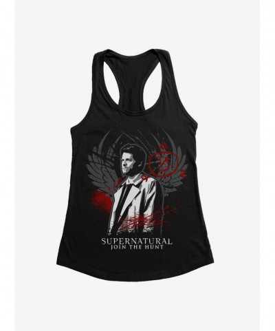 Huge Discount Supernatural Join The Hunt Girl's Tank $6.57 Tanks