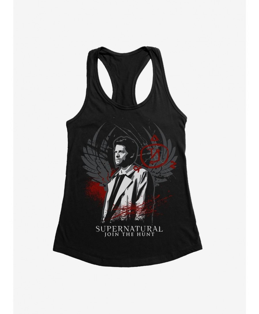 Huge Discount Supernatural Join The Hunt Girl's Tank $6.57 Tanks