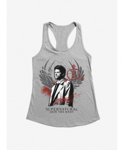 Huge Discount Supernatural Join The Hunt Girl's Tank $6.57 Tanks