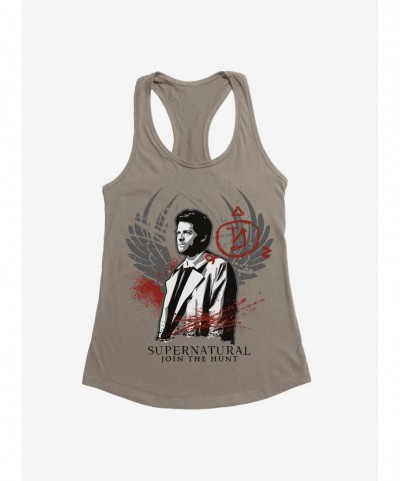 Huge Discount Supernatural Join The Hunt Girl's Tank $6.57 Tanks