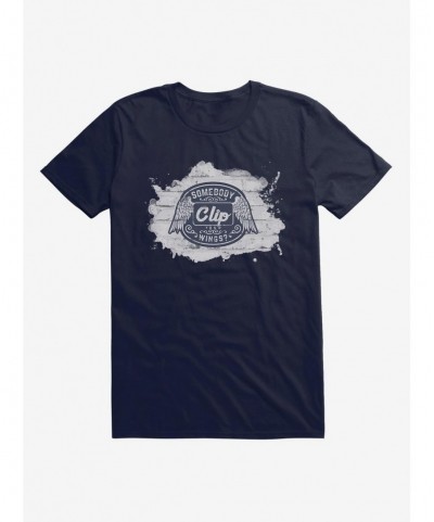 Low Price Supernatural Clip Your Wings T-Shirt $9.18 T-Shirts