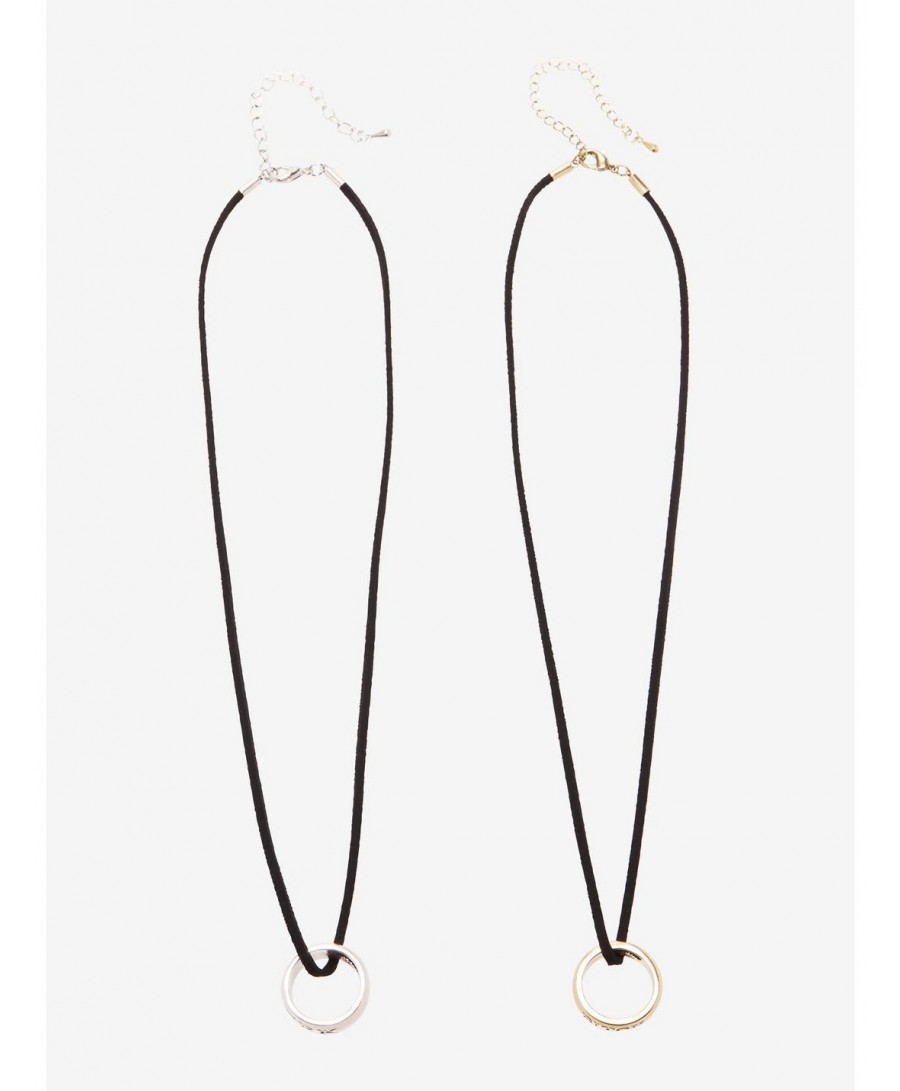 Festival Price Supernatural Bitch & Jerk Bestie Necklace Set $3.17 Others