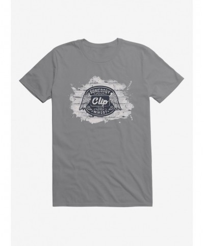 Low Price Supernatural Clip Your Wings T-Shirt $9.18 T-Shirts