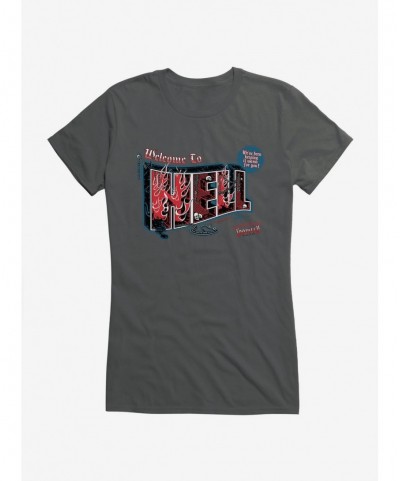 Premium Supernatural Welcome To Hell Girls T-Shirt $6.97 T-Shirts