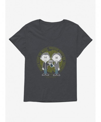 Unique Supernatural Sam & Dean Driver Picks The Music Girls T-Shirt Plus Size $10.64 T-Shirts