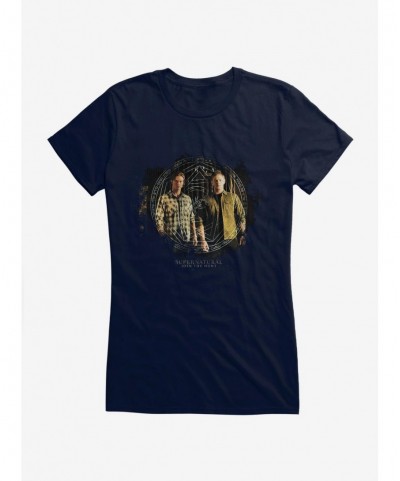 Seasonal Sale Supernatural Brothers Girls T-Shirt $8.76 T-Shirts