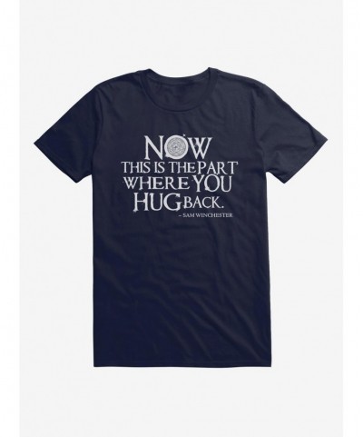 Low Price Supernatural Hug T-Shirt $7.84 T-Shirts