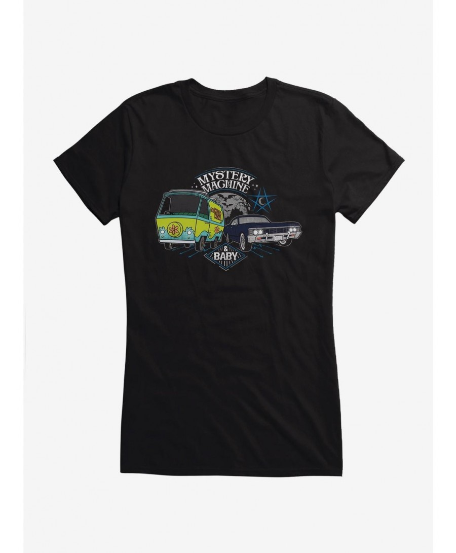 Exclusive Price Supernatural ScoobyNatural Mystery Machine Girls T-Shirt $7.57 T-Shirts