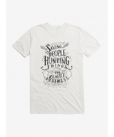 Limited-time Offer Supernatural The Family Business Motto T-Shirt $8.80 T-Shirts