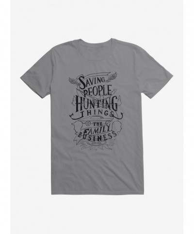 Limited-time Offer Supernatural The Family Business Motto T-Shirt $8.80 T-Shirts