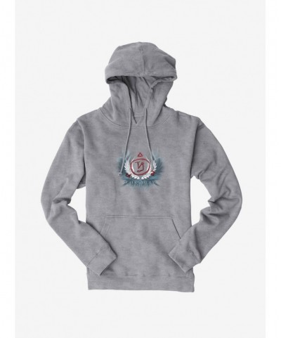 Limited Time Special Supernatural Wings Emblem Hoodie $15.45 Hoodies