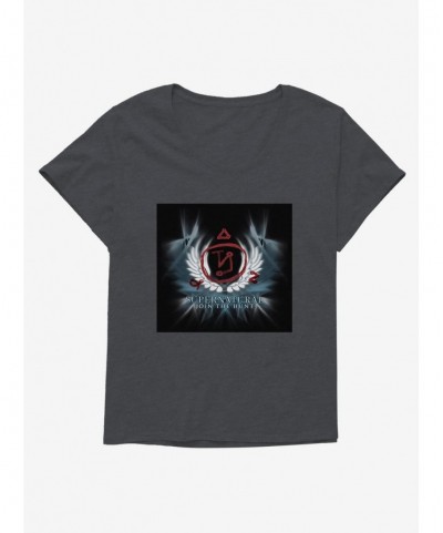 Flash Sale Supernatural Angel Banishing Symbol Girls T-Shirt Plus Size $10.40 T-Shirts