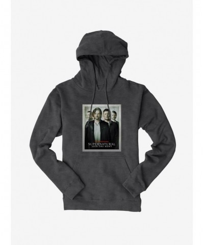 Seasonal Sale Supernatural Join The Hunt Distressed Poster Hoodie $13.65 Hoodies