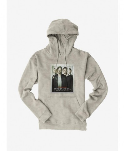 Seasonal Sale Supernatural Join The Hunt Distressed Poster Hoodie $13.65 Hoodies