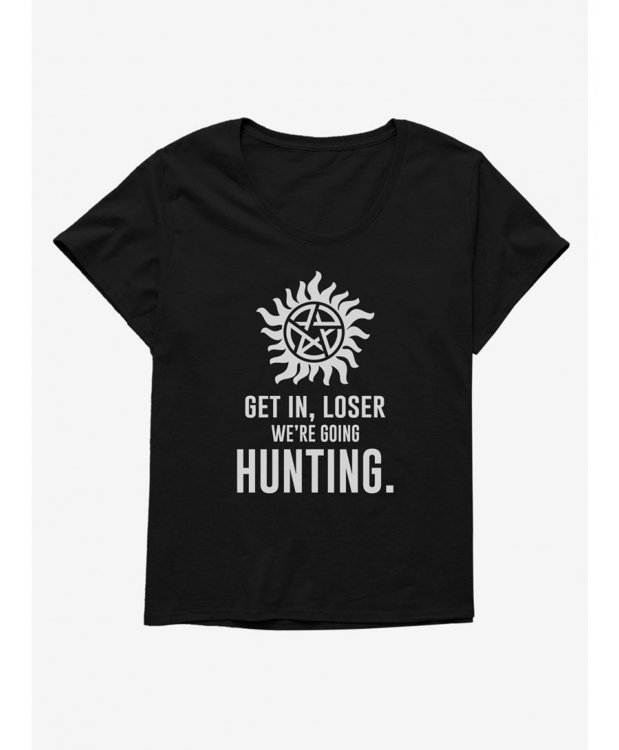 Special Supernatural We're Going Hunting Girls Plus Size T-Shirt $9.71 T-Shirts