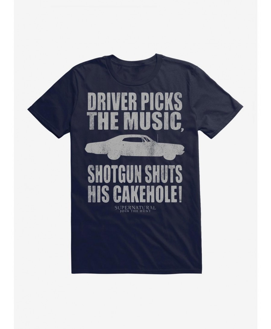 Wholesale Supernatural Driver Picks The Music T-Shirt $7.07 T-Shirts