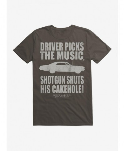 Wholesale Supernatural Driver Picks The Music T-Shirt $7.07 T-Shirts