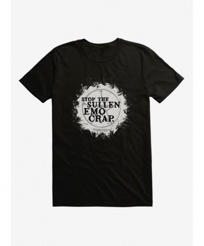 New Arrival Supernatural Sullen Emo Crap T-Shirt $6.50 T-Shirts