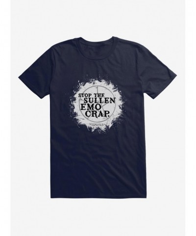 New Arrival Supernatural Sullen Emo Crap T-Shirt $6.50 T-Shirts