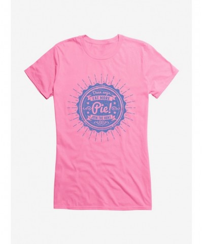 Discount Sale Supernatural Eat More Pie Girls T-Shirt $7.37 T-Shirts